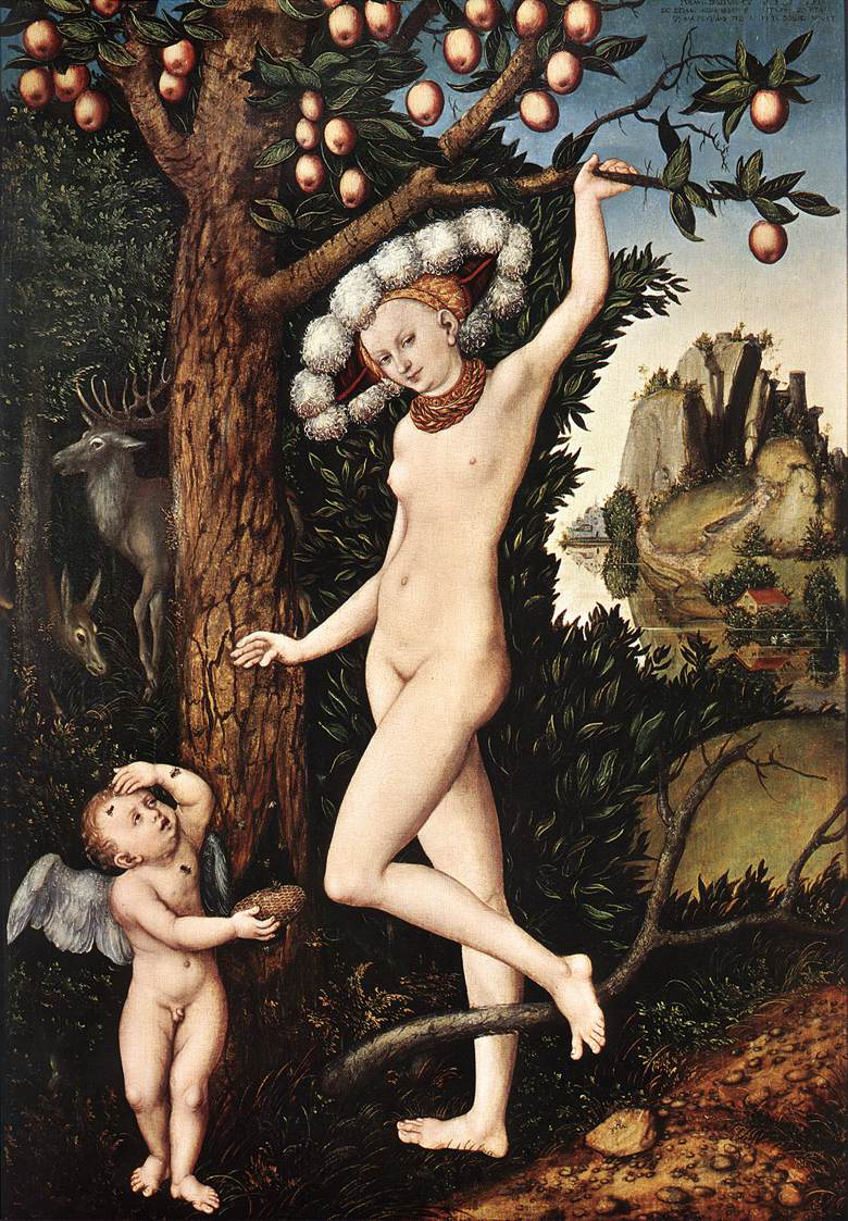 Cranach,_Cupid_Complaining_to_Venus